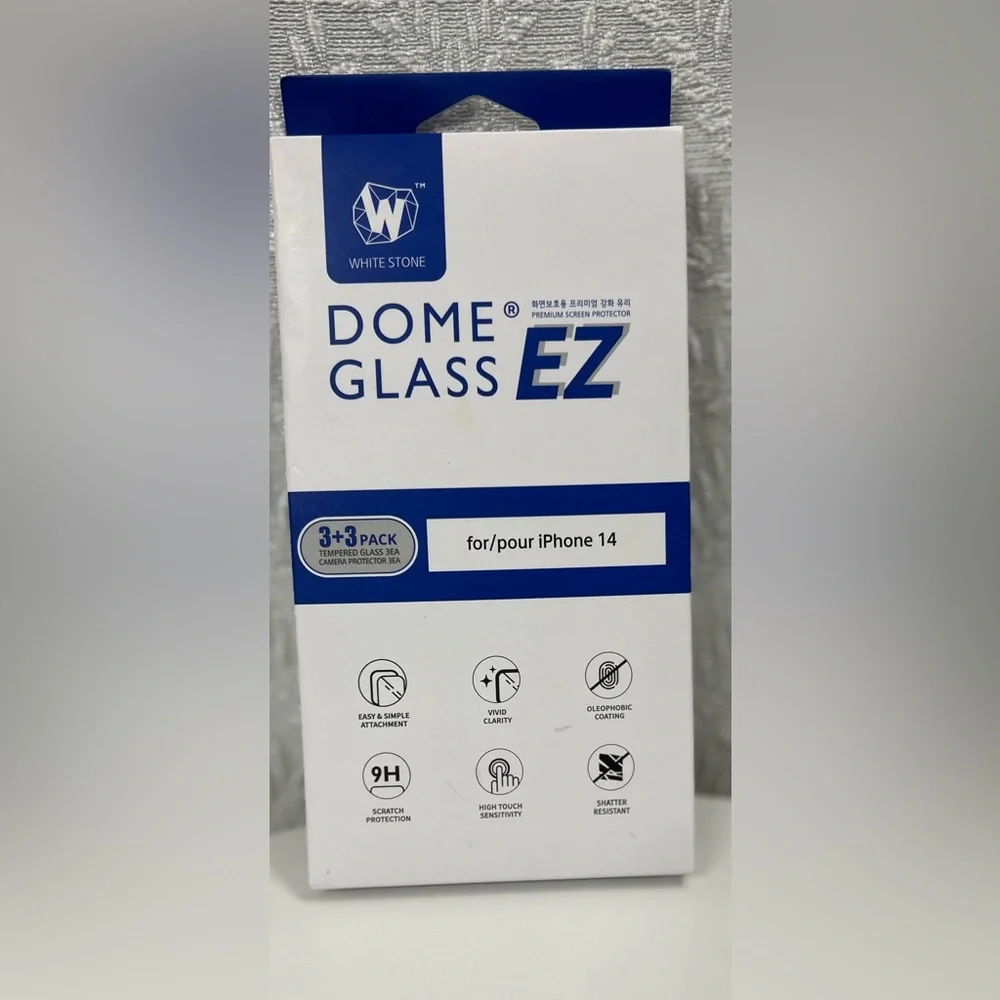 Dome Glass EZ Screen Protector for iPhone 14 - Clear